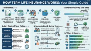 How Term Life Insurance Works A Simple Guide to Coverage, Premiums, and Payouts